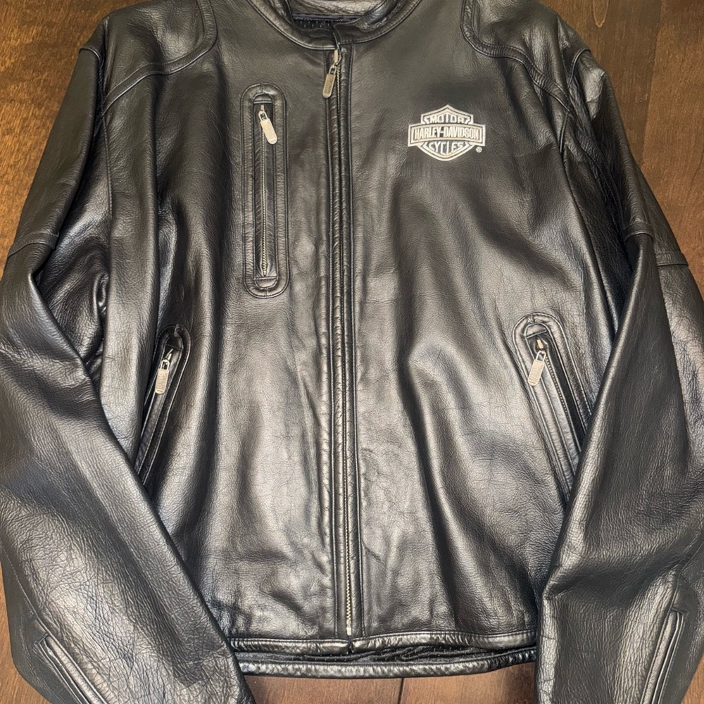 Harley-Davidson Black Bomber Varsity Jacket